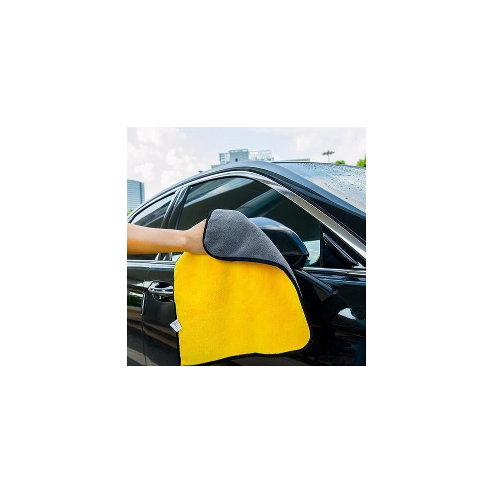 Two-Color Coble Surface Dual-Purpose Car Cleaning And Washing Towel 9313598005250