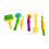 BESTYASH 6Pcs DIY Plasticine Mould Set Strong Plastic Tools for Assorted Color Modeling 6