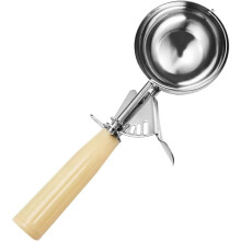 Cookie Scoop - Disher, Portion Scoop, 18/8 Stainless Steel Food Muffin Scoop - Portion Control