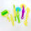 BESTYASH 6Pcs DIY Plasticine Mould Set Strong Plastic Tools for Assorted Color Modeling 7