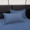 Washed Cotton Bed Sheet Set – Deep Pocket, Solid Colour 5