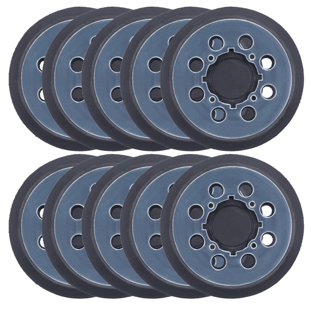 10-Pack 5" 8-Hole Hook & Loop Sanding Pads Compatible With Dewalt Dwe64233, N329079, Dwe6423/6423K, Dwe6421/6421K, Dwe6421-B2/B3/Br, Dcw210b 9353595311886