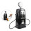 Distributeur de boissons double pour station-service, machine noire 5