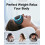 3D Weighted Eye Mask Memory Foam 100% Blackout 3