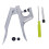 Snap Pliers Button Fastener Handle Hand Press Studs Clamp Craft Sewing DIY Tool 2