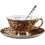 Ceramic Tea Coffee Cup for Home Kitchen Wedding (Leopard Pattern) 1