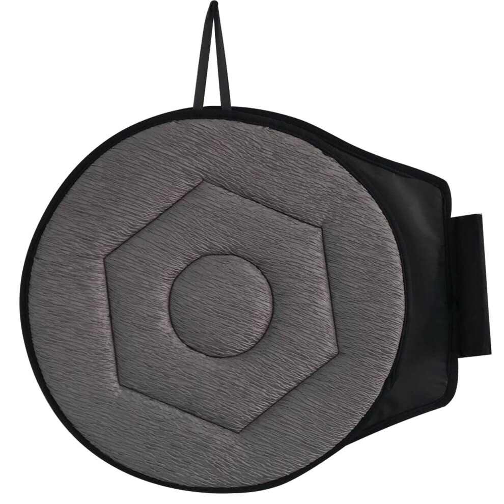 360 Degrees Rotating Seat Cushion Car Seat Rotating Revolving Cushion Memory Swivel Foam Mobility Aid Seat, 40x40cm