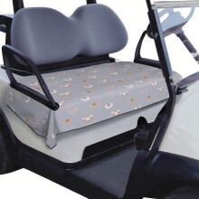 Trekk til forsete til golfbil, 127 cm x 76 cm, universal mikrofiberhåndkle til EZGO TXT RXV, Club Car Precedent