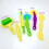 BESTYASH 6Pcs DIY Plasticine Mould Set Strong Plastic Tools for Assorted Color Modeling 3