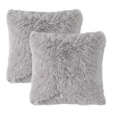 Almofada AUQ2Pcs: Uma almofada que aumenta o conforto, reduzindo a tensão durante longos períodos sentado. Almofada para assento, cinza claro.