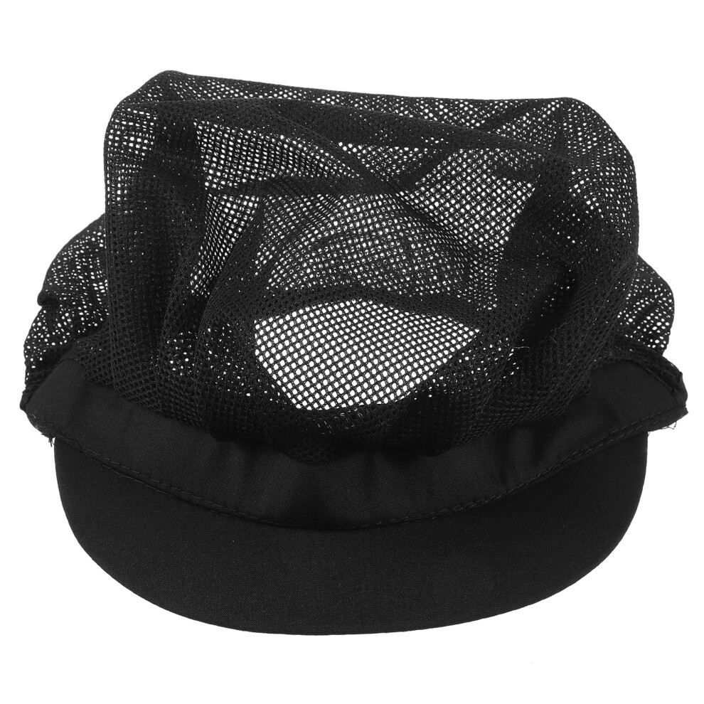 Mesh Chef Hat Kitchen Cooking Chef Cap Adjustable Food Service Hair Nets 9353595313903