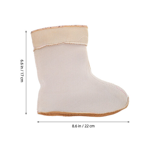 Botas impermeáveis femininas com forro de lã e isolamento térmico (1 par). 1