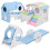 Hamstergömställe Hamsterhus Blått 1 set 8