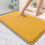 Bademåtte med memory foam 91x61cm gyldengul 1