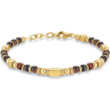 Women's Beaded Boho Bracelets in Silver & Gold, 7"+1" Adjustable – Christmas & Birthday Gifts, Compatible with All Wrist Sizes