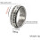 Δαχτυλίδι Viking Spinner από ανοξείδωτο ατσάλι – Σχέδιο με μαύρο/χρυσό/ασημί ρούνους, 4