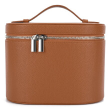 Makeuptaske, toilettaske med aftagelig rumdeler, bærbar kosmetiktaske, makeup-organisator