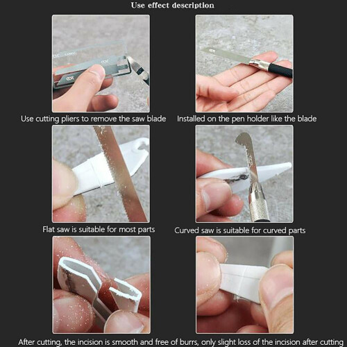 Clearance Now! Mini Hacksaw Exquisite Hand DIY Tool Model Craft Set ф с ч υ B1V6 1