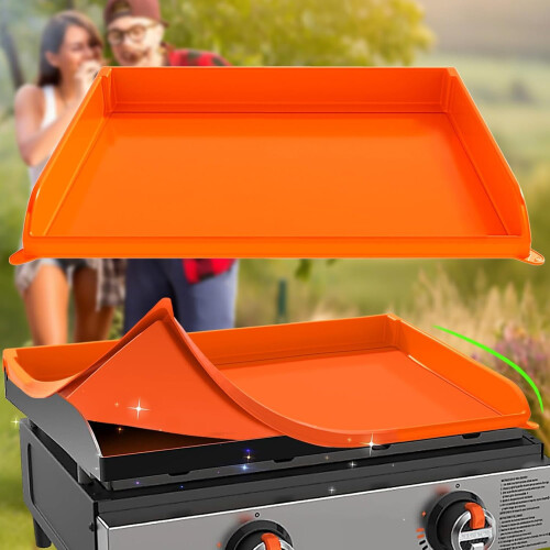 Blackstone 28" Grillplattenabdeckung – Rundum-Silikonmatte, kompatibel mit Blackstone