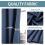 Perdele opace cu inele de fixare, 106x165 cm, set de 2 4