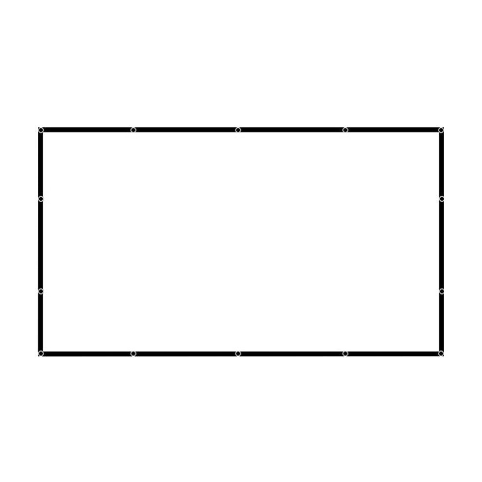 Projector Screen Anti Portable Projection Outdoor Office Light/White 9313598877048