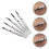 5Pcs Straight Tip Tweezer for Soldering Tasks 7