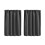Cortinas de cor sólida 76x92cm, resistentes ao desbotamento e fáceis de cuidar, ideais para sala de estar, quarto e cozinha – Compatíveis com 2