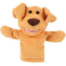 Hunde-Handpuppen für Kleinkinder, verschiedene Farben, 1 Packung