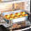Lasagna Pan Roasting Pan Silver for Home Chefs 1Pcs 8
