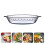 Plaque de cuisson en verre trempé 20x20cm 5
