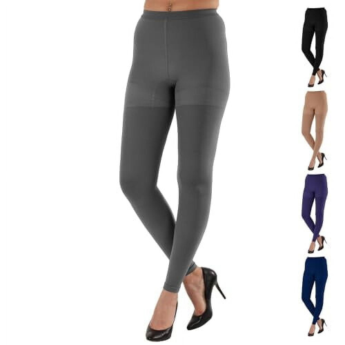 ABSOLUTE SUPPORT Καλσόν συμπίεσης χωρίς πόδια 20-30mmHg για γυναίκες, γκρι, μεγάλο