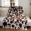 Coperta soffice con stampa mucca 5060 pollici 3