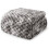 Kingsize fleece tæppe 237x283 cm Cloud Jacquard 1