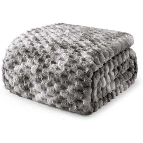 Kingsize fleece tæppe 237x283 cm Cloud Jacquard