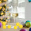 OUNONA10 τεμάχια κίτρινες στρογγυλές μπάλες σφουγγαριού για χρήση σε πάρτι, αξεσουάρ 4