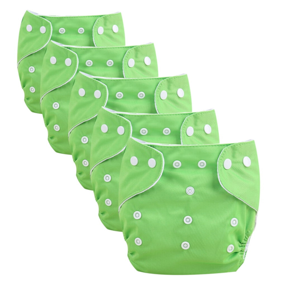 Clearance! Diapers,Reusable Baby Nappy Cover Cloth Diaper Cover For 0-3 Years With Adjustable Wrap（Green）,Clearance Items,Clearance Sale Green