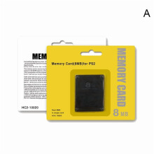 1 carte mémoire pour PlayStation 2 (8/16/32/64/128/256 Mo) - Accessoires US Q2Y7