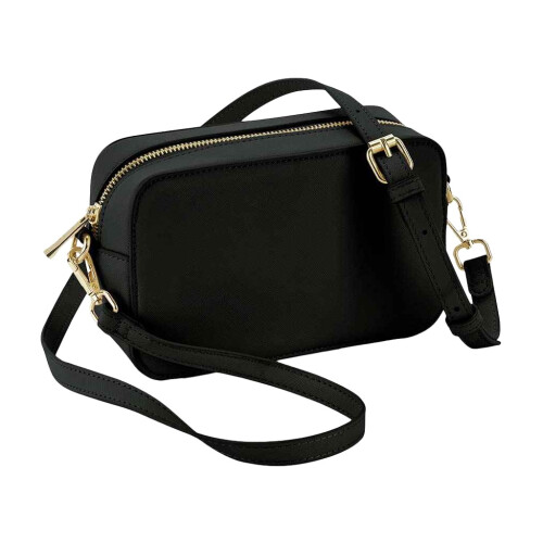 BagBase (One Size, Black) Bagbase Boutique Crossbody Bag