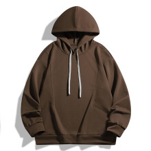 Sweat à capuche décontracté pour homme, couleur unie - Pull ample et confortable à manches longues, idéal pour l'hiver, vêtement d'extérieur