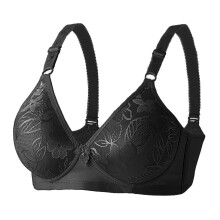 QLEICOM Everyday Beugelloze Beha voor Dames – Comfort Lift, Volledige Cup, Katoen, Ademend, Zonder Beugel, Plus Size, Geschikt voor 38/85BC