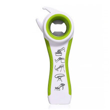 5in1 Jar Opener for Seniors, Ergonomic NonSlip Bottle Opener for Arthritis and Weak Hands