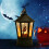 PRETXORVE Φωτιστικά κεριών LED για Halloween, κρεμαστά φανάρια με μπαταρία, διακόσμηση 5