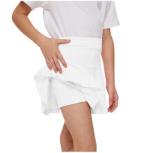 Peuterkleding voor meisjes, zomerse shorts voor meisjes, nieuwe modieuze casual sportrokjes/broekjes in effen kleur voor kinderen, wit, 1 jaar