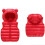 Ρούχα για κορίτσια, ζεστό γιλέκο για κορίτσια, χειμωνιάτικο γιλέκο για αγόρια, 6
