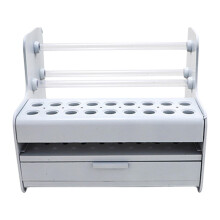 Tool Storage Rack for Screwdrivers Heavy Duty White
