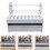 Tool Storage Rack for Screwdrivers Heavy Duty White 8