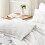 King Comforter Set White Seersucker 7-Piece 4