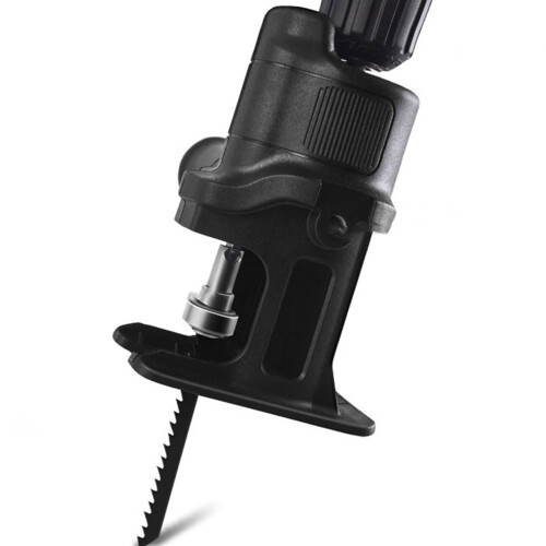Electric Drill Reciprocating Adapter Black 1 Set 1