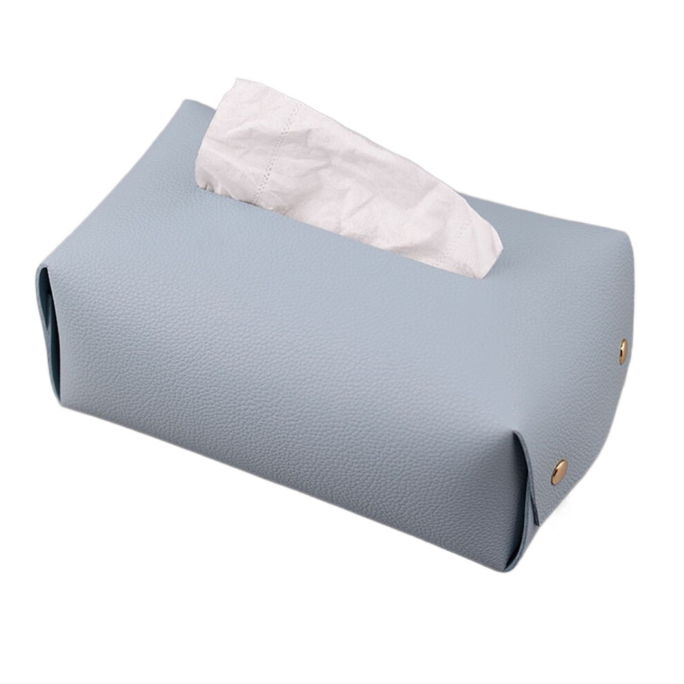 Car Tissue Holder, Masks Dispenser For Car, Pu Leather Backseat Tissue Box For Car Truck Suv, Car Accessories 9448990339785