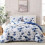 Σετ παπλωματοθήκης σε πλήρες μέγεθος Boho Floral Vintage Leaf Print 2